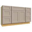 VSD60SINGLE ( VANITY SINGLE SINK & DRAWER COMBO - 60
