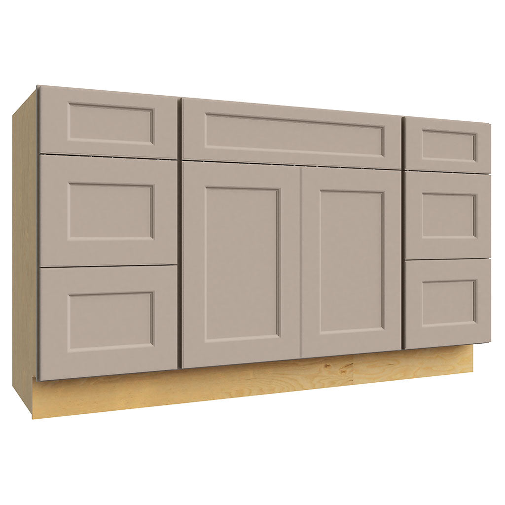VSD60SINGLE ( VANITY SINGLE SINK & DRAWER COMBO - 60