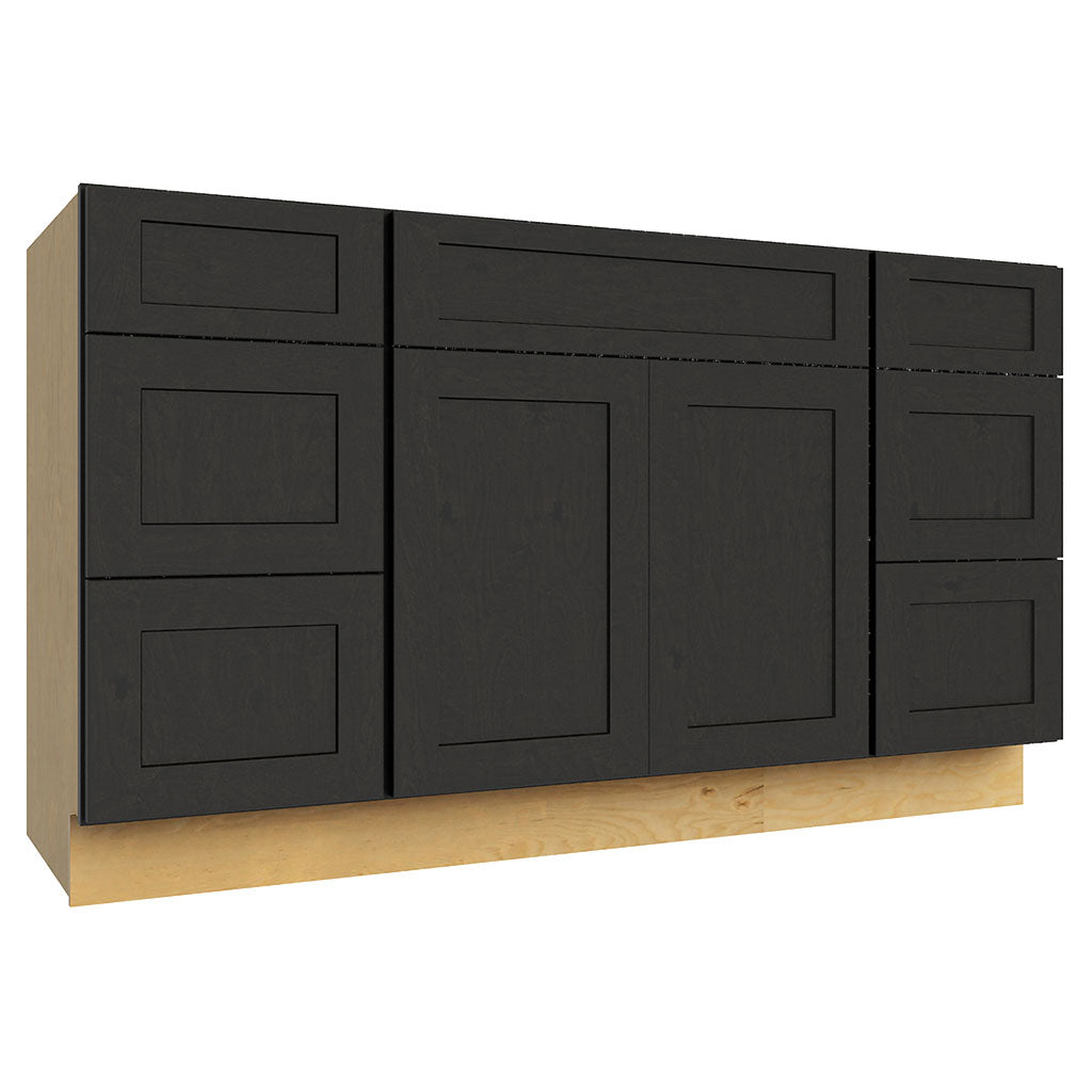VSD60SINGLE ( VANITY SINGLE SINK & DRAWER COMBO - 60