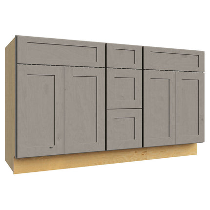 VSD60DOUBLE ( VANITY DOUBLE SINK & DRAWER COMBO - 60
