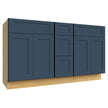 VSD60DOUBLE ( VANITY DOUBLE SINK & DRAWER COMBO - 60