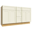 VSD60DOUBLE ( VANITY DOUBLE SINK & DRAWER COMBO - 60