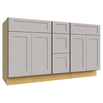 VSD60DOUBLE ( VANITY DOUBLE SINK & DRAWER COMBO - 60