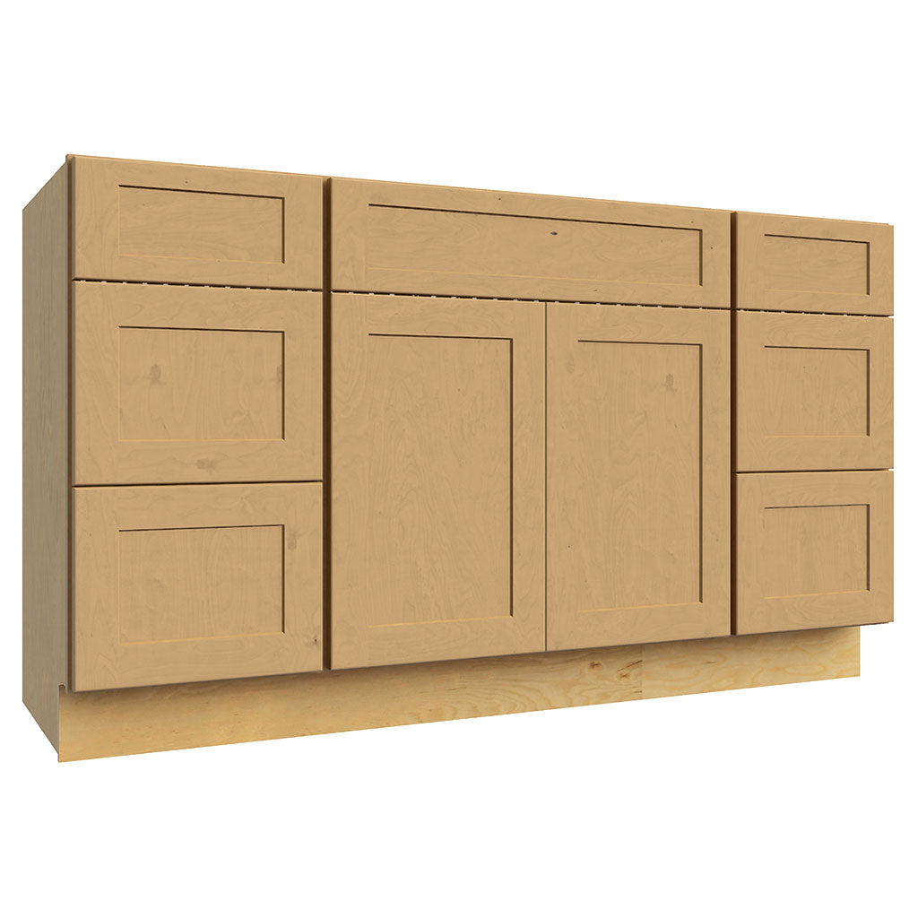 VSD60SINGLE ( VANITY SINGLE SINK & DRAWER COMBO - 60