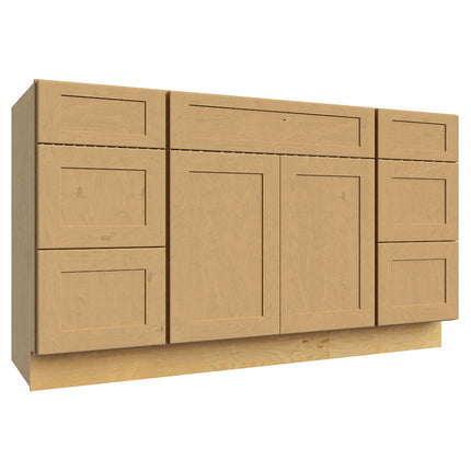 VSD60SINGLE ( VANITY SINGLE SINK & DRAWER COMBO - 60