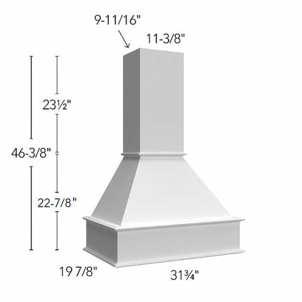 RHS30 WALNUT ( SIGNATURE HOOD WALNUT - 30